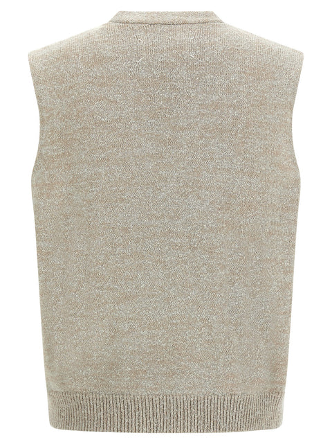 Maison Margiela Bouclé Knit Vest
