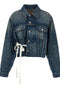 Mm6 Maison Margiela Tape Denim Jacket