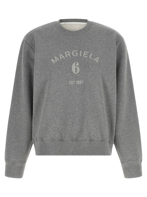 Mm6 Maison Margiela Logo Print Sweatshirt