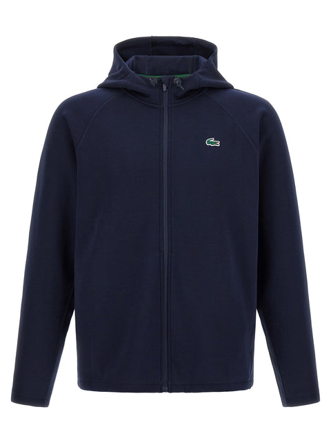 Lacoste Blue Interlock Hoodie