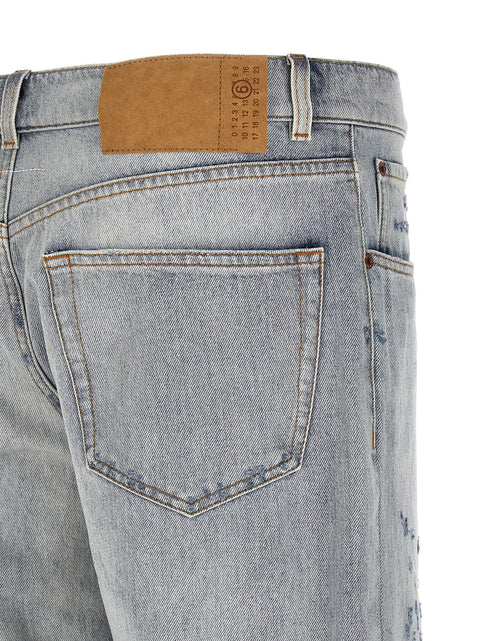 Mm6 Maison Margiela Used Effect Jeans