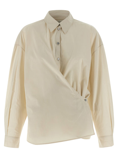 Lemaire Straight Collar Twisted Shirt
