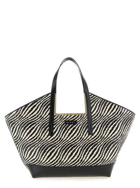 Marni Waves Shopping Bag