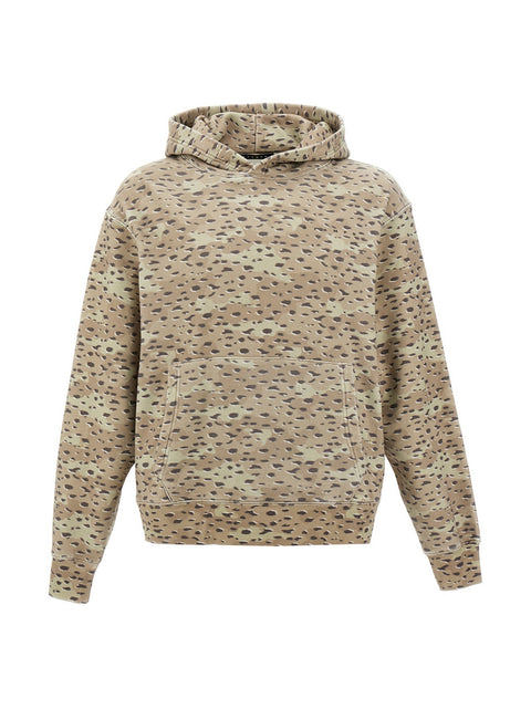 Stampd Felpa Con Cappuccio Camo Leopard