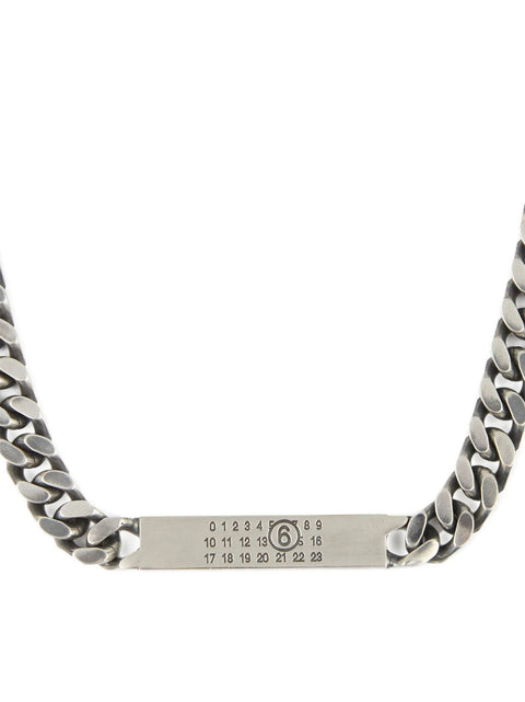 Mm6 Maison Margiela Numeric Necklace
