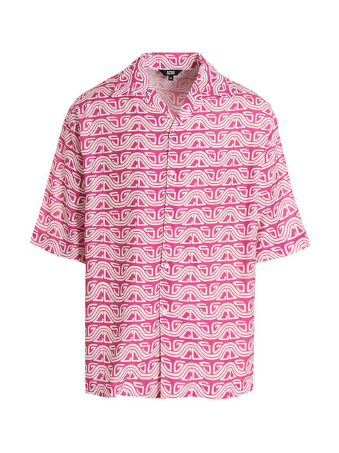 Gcds Waved Logo Shirt