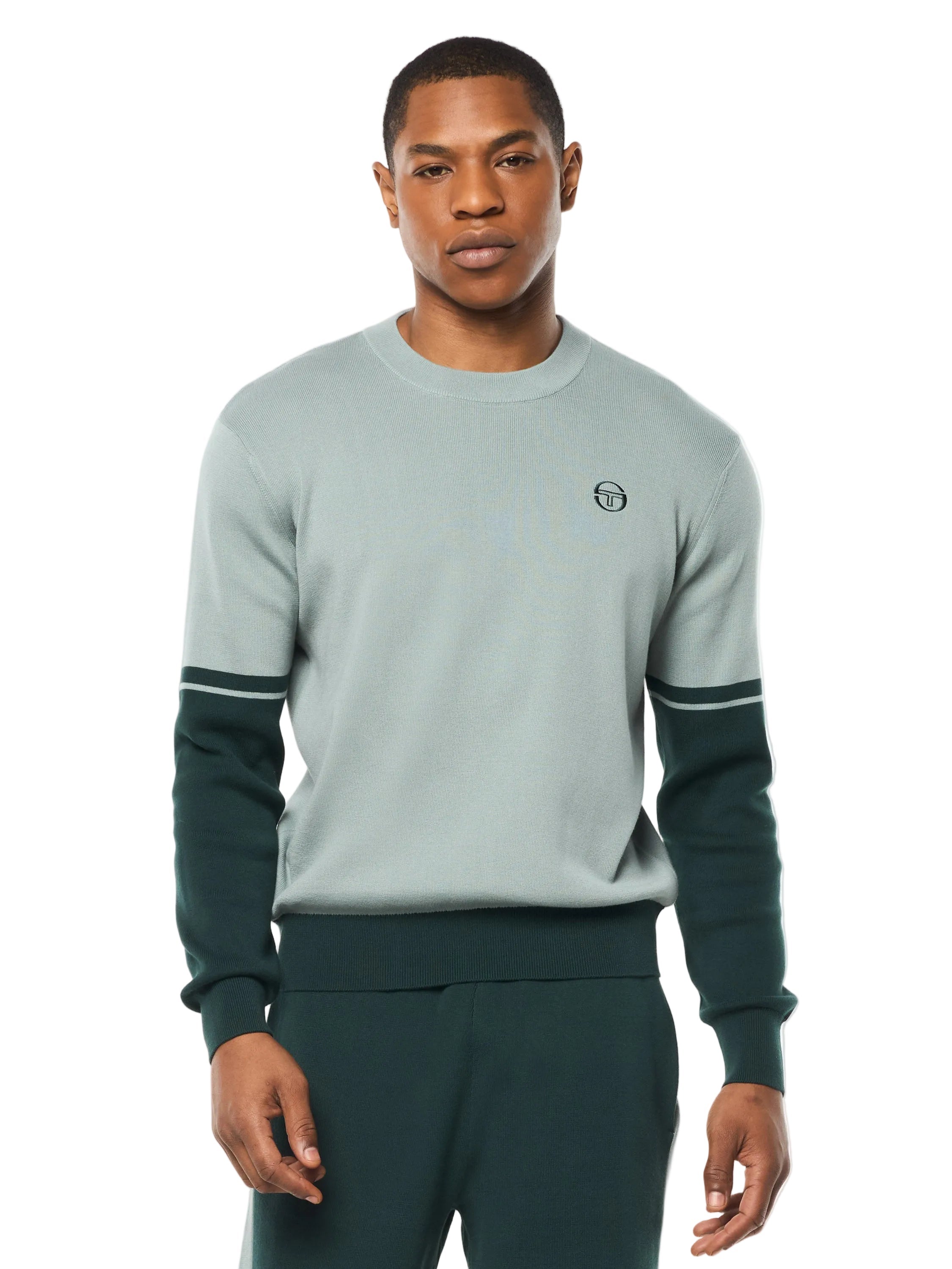 Giovane Crewneck- Slate Gray