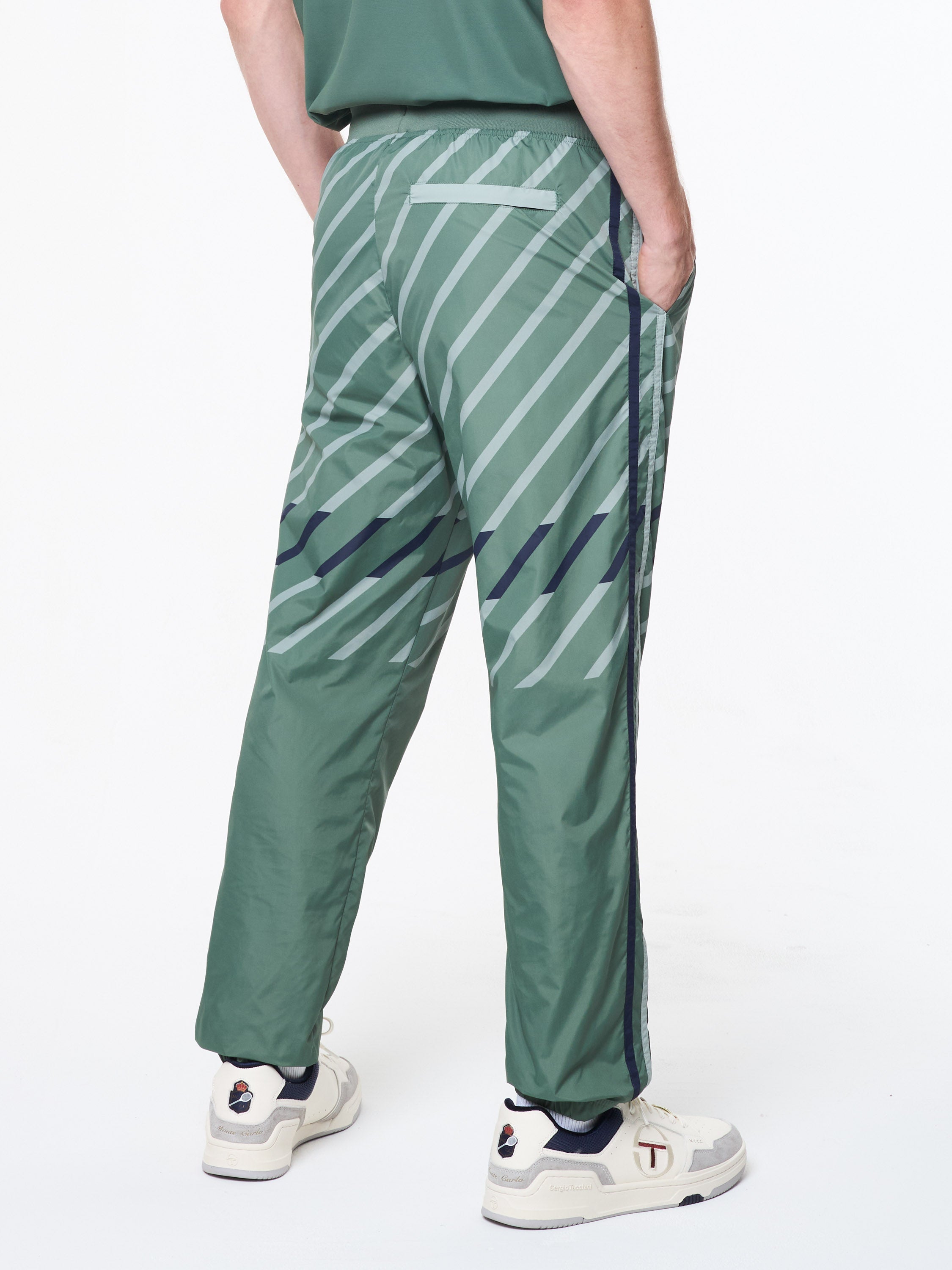 Quadretto Track Pant- Duck Green