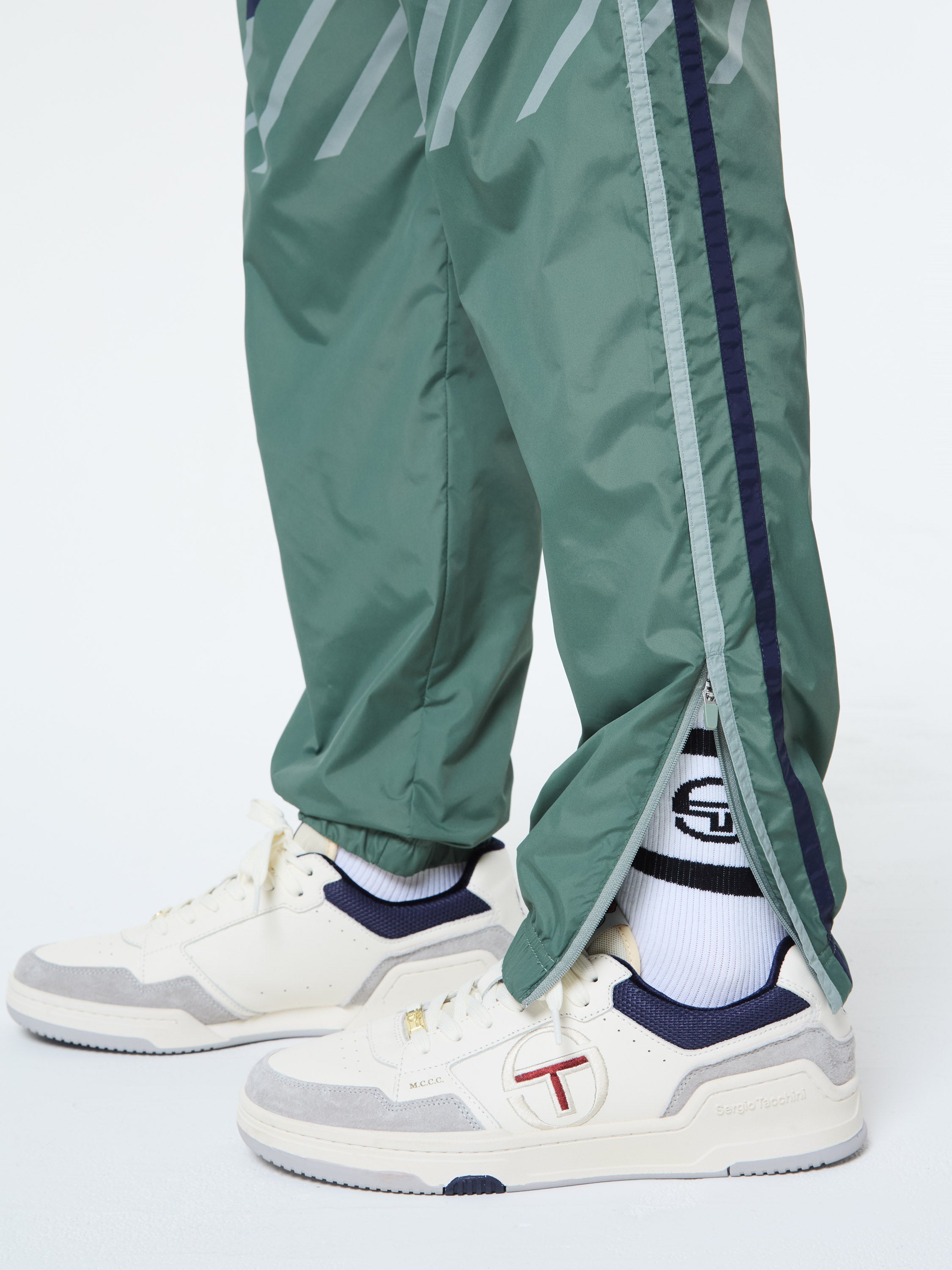 Quadretto Track Pant- Duck Green