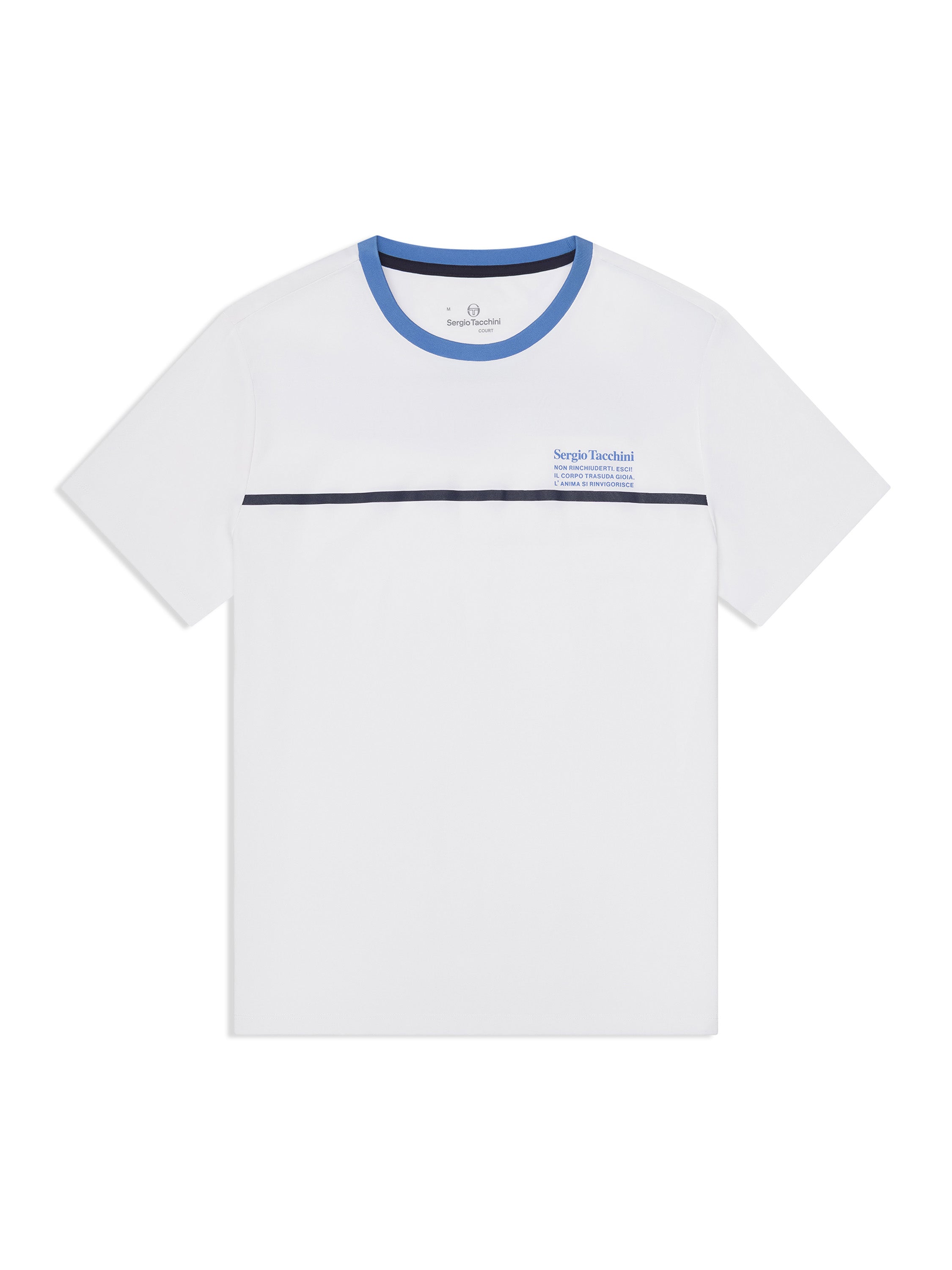Campo Court T-Shirt- Brilliant White