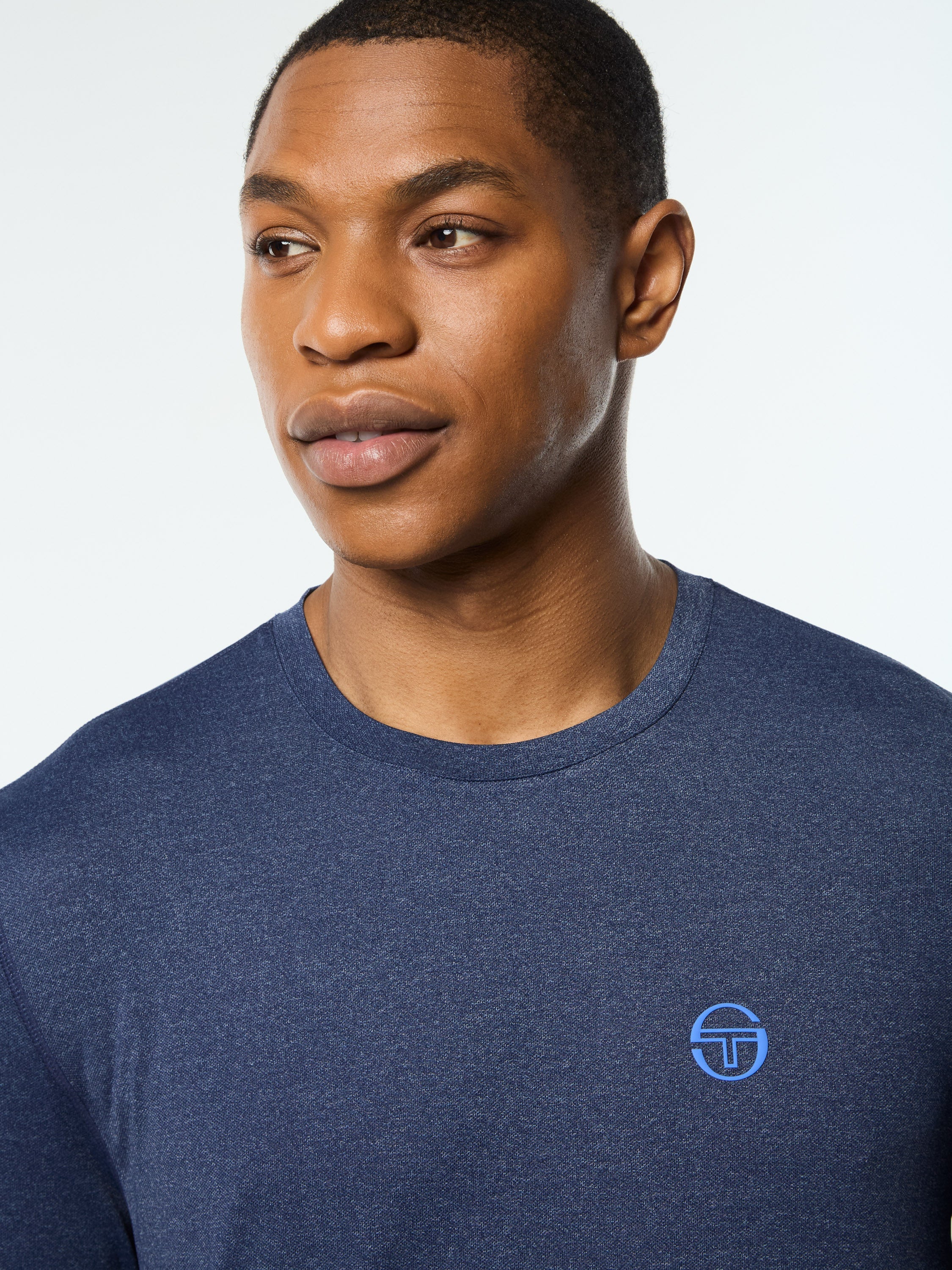 Attivo Damarindo Long Sleeve Tee- Maritime Blue