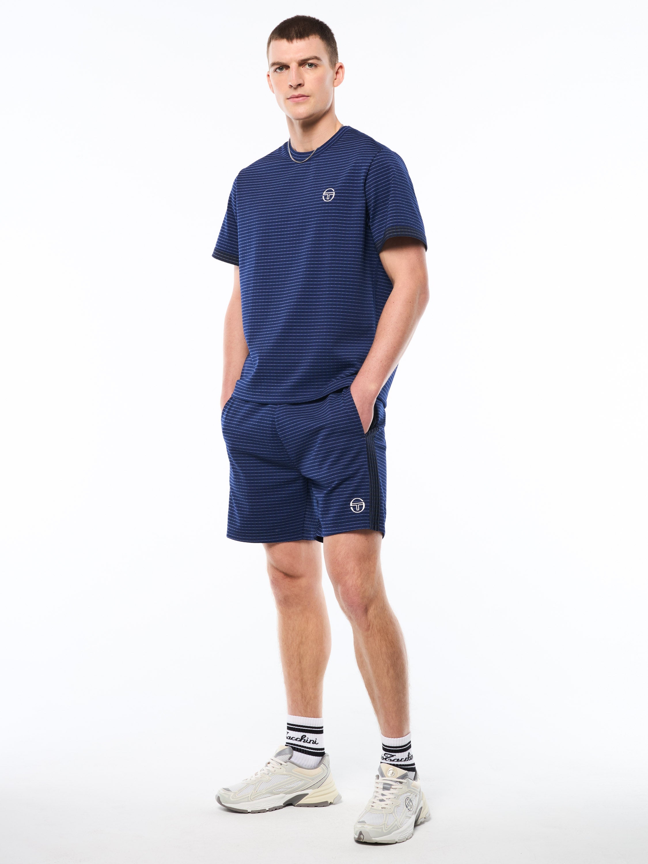 Rete T-Shirt-Maritime Blue