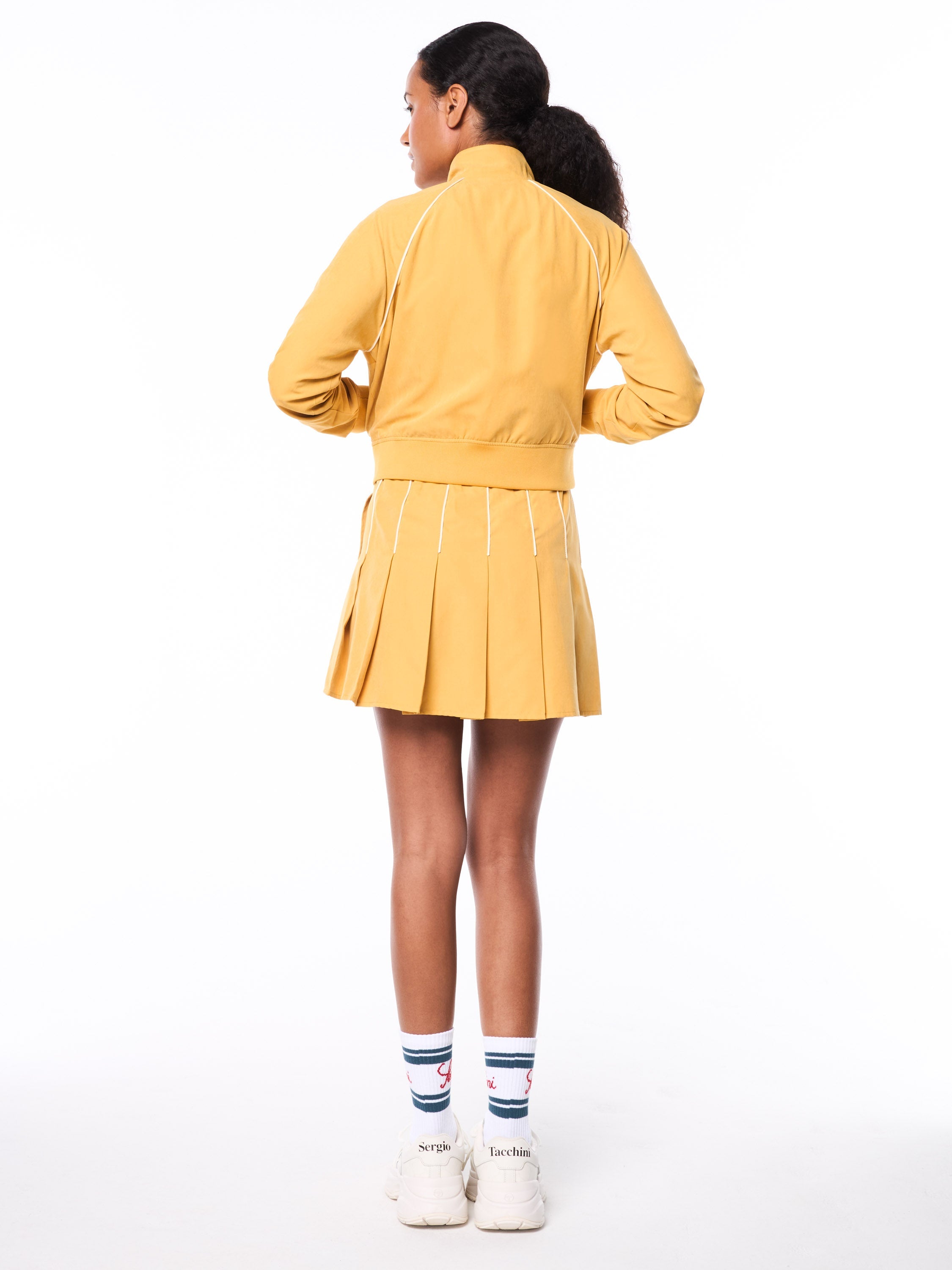 Via Skirt-Honey Gold