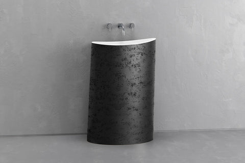 Oval Concrete Pedestal Sink – Bespoke Collection