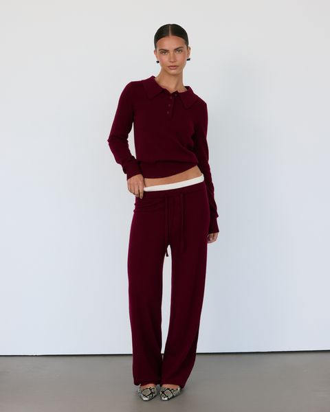 Tove Cashmere Blend Polo