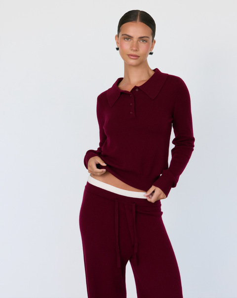 Tove Cashmere Blend Polo