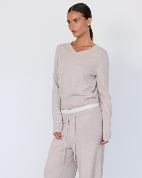 Tove Cashmere Blend V-Neck Sweater