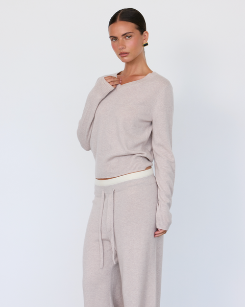 Tove Cashmere Blend V-Neck Sweater