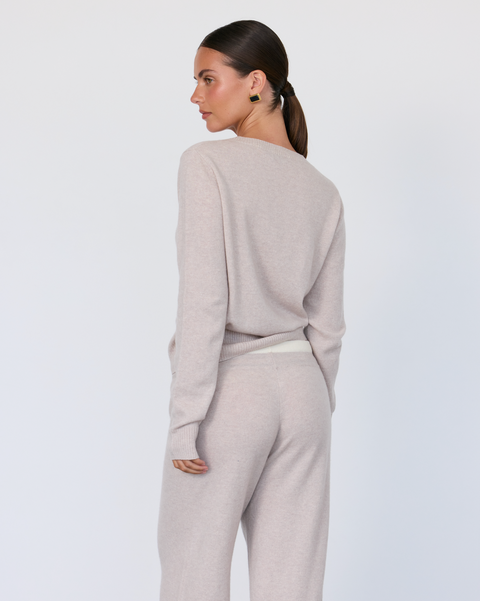 Tove Cashmere Blend V-Neck Sweater