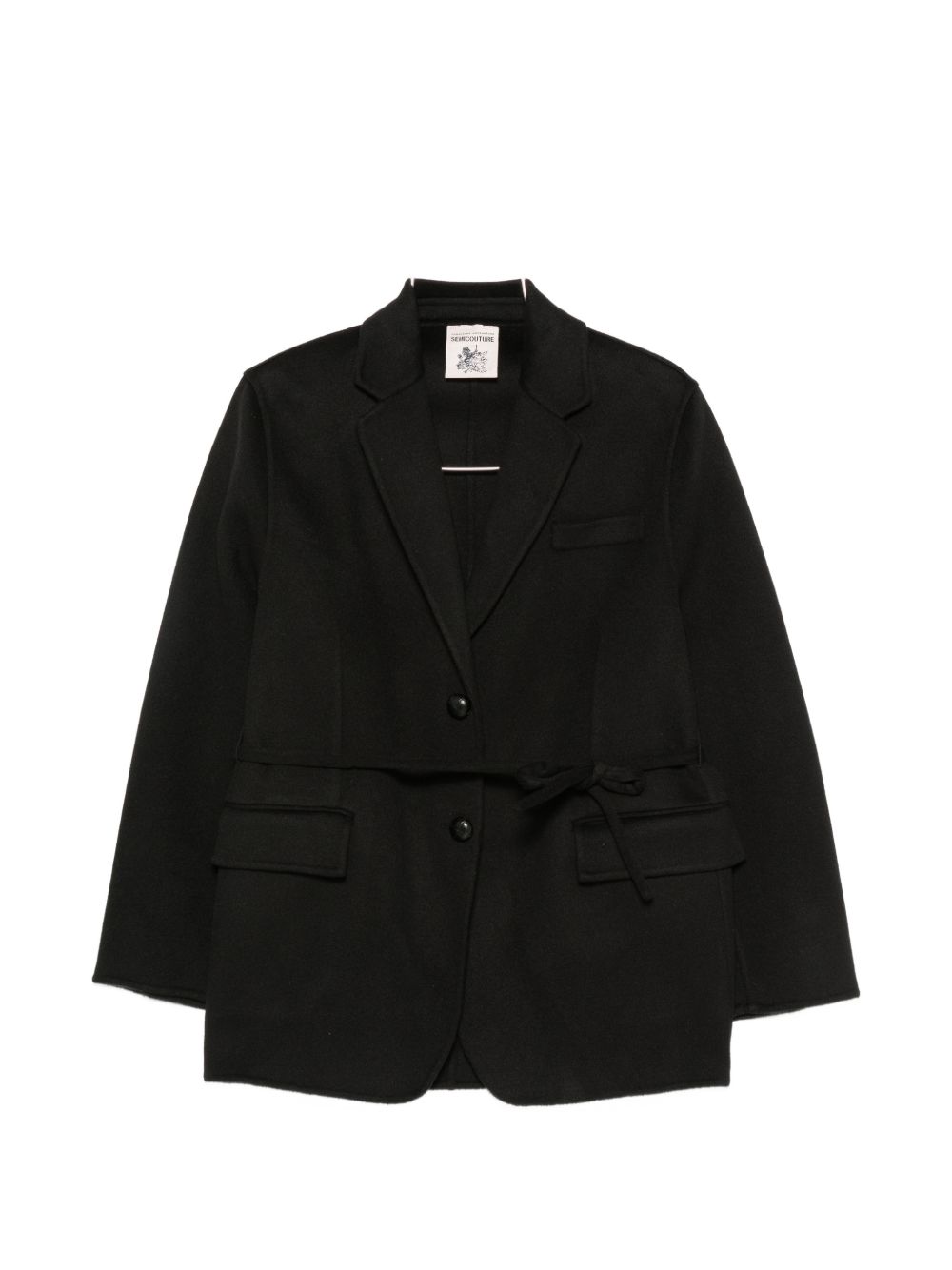 Semicouture Jackets BLACK