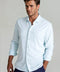 'Single Shot' Long Sleeve Tech Shirt - Light Blue