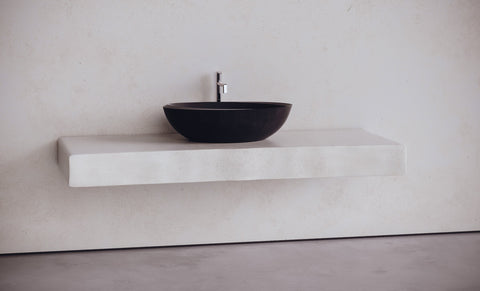 Oval Concrete Vessel Sink – Studio Collection