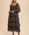 Smocked Tiered Floral Maxi Dress for Women