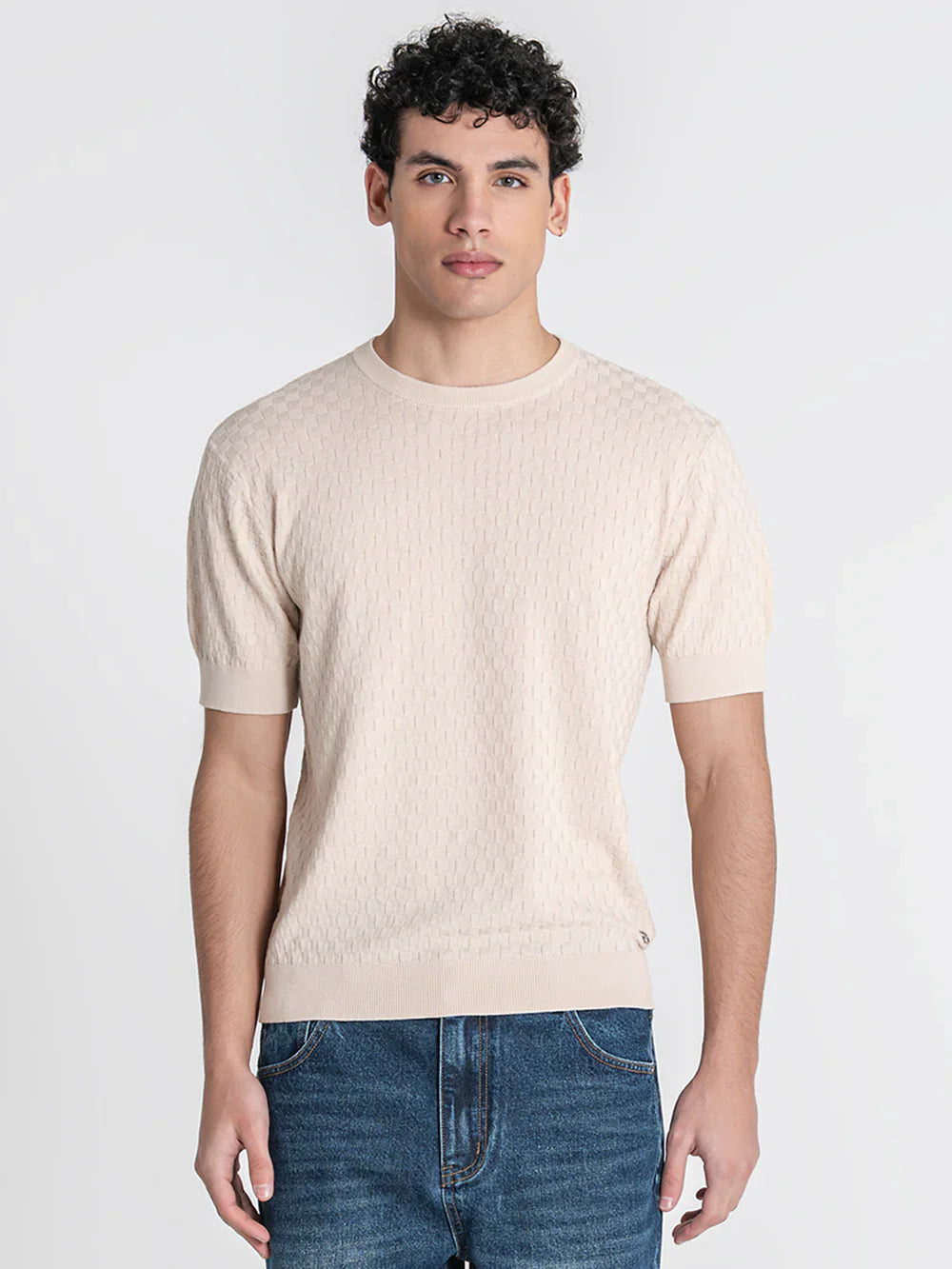 Squared Knit Tee