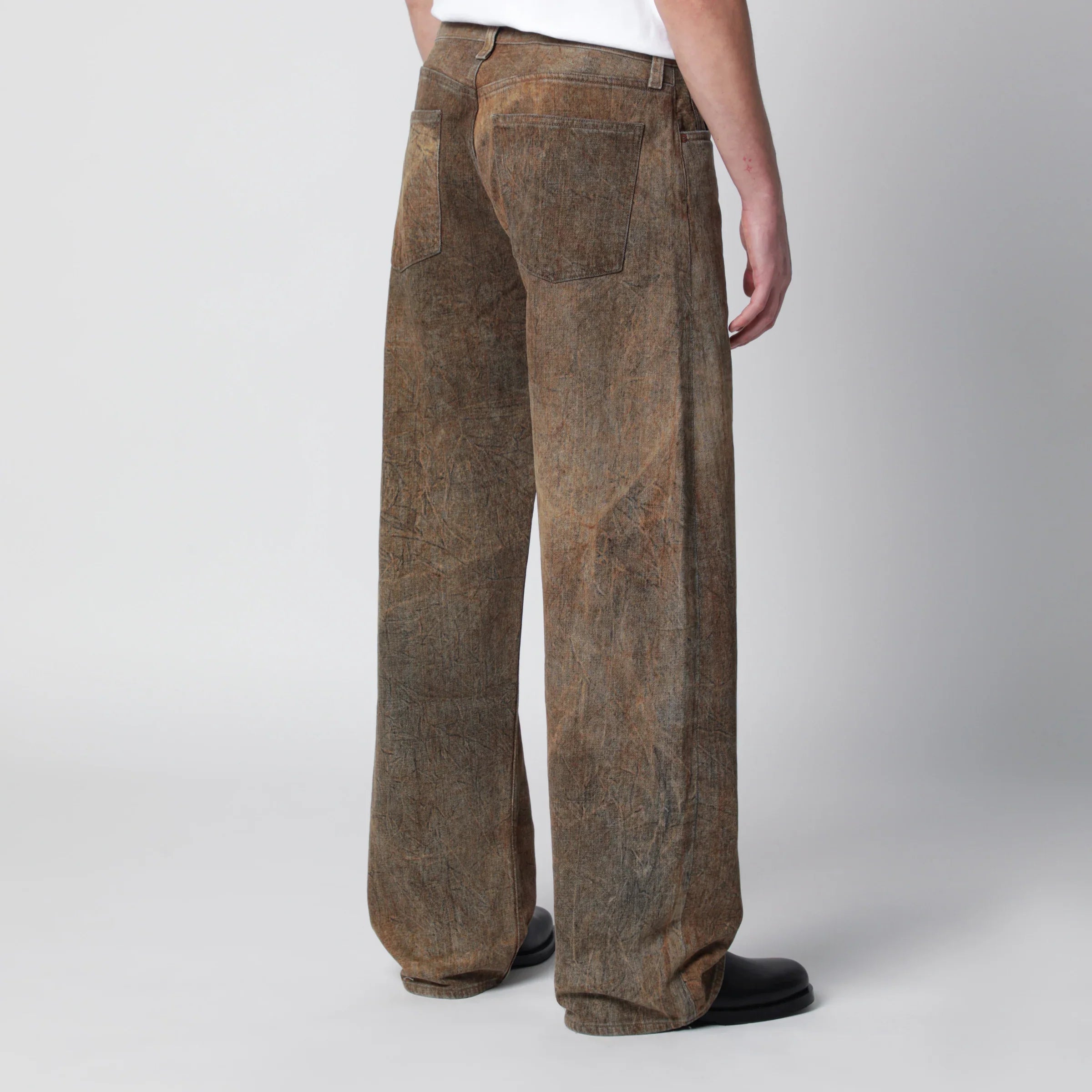 Stretch Denim Mid-Rise Jeans for Comfort