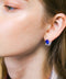 AVON ROYAL BLUE EARRINGS