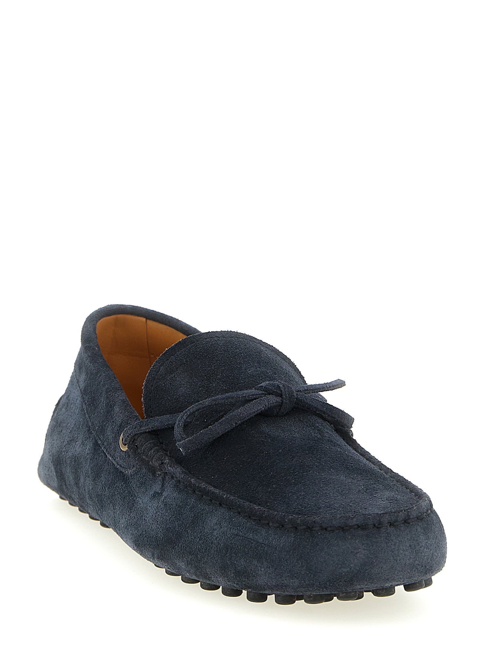 Suede Gommino Loafers with Comfort Sole