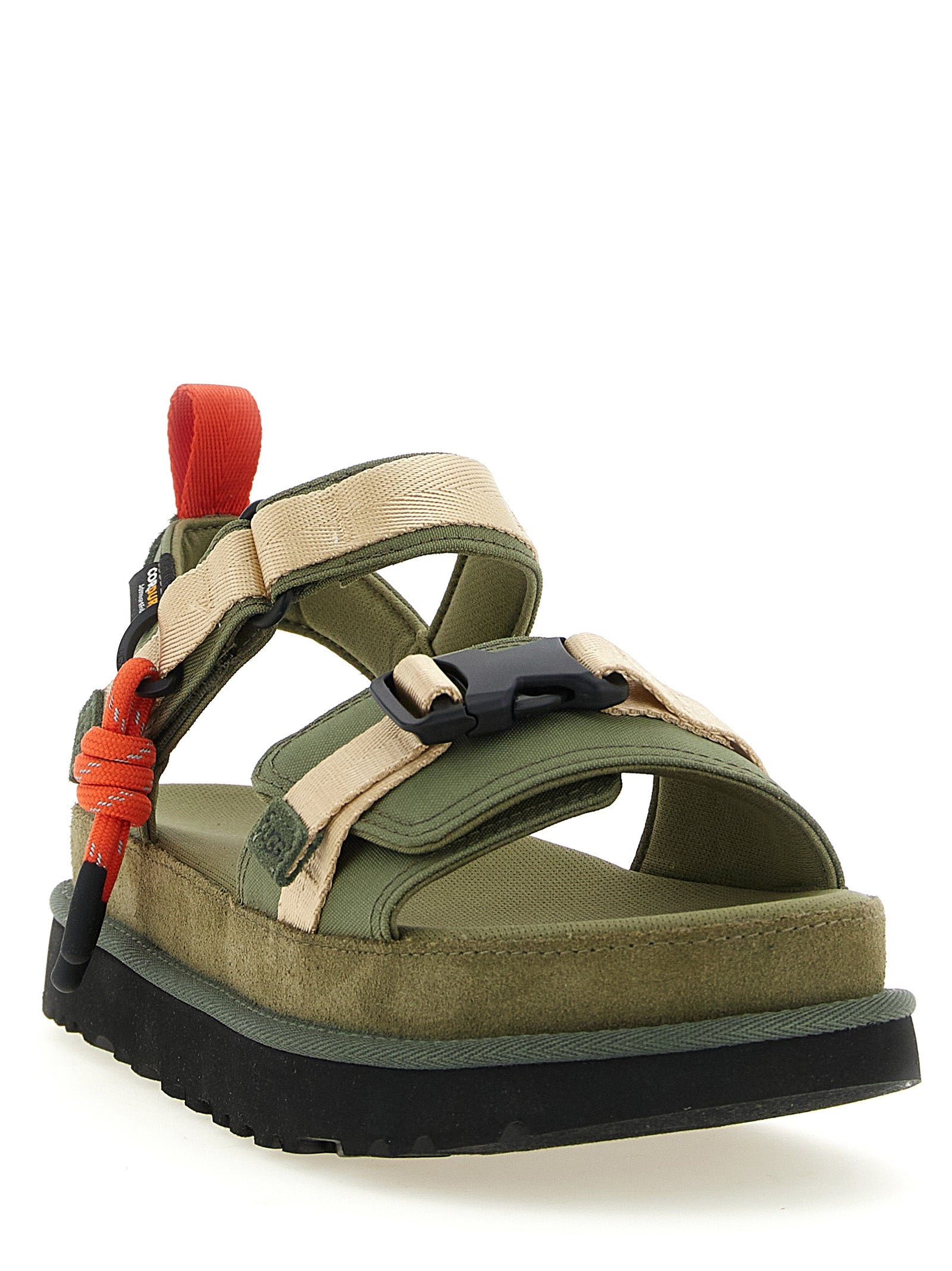 Suede Travel Sandals with Comfort Sole