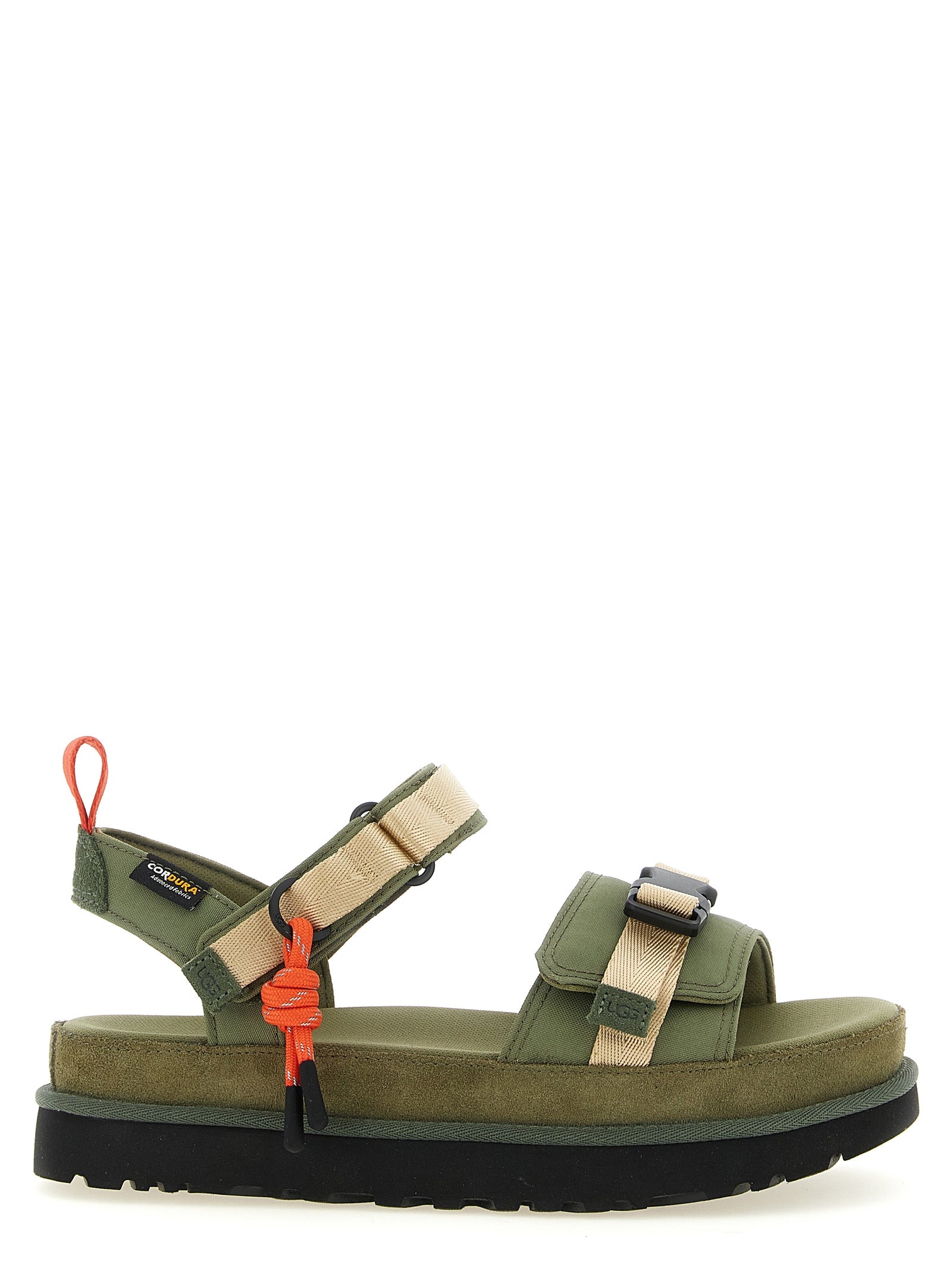 Suede Travel Sandals with Comfort Sole