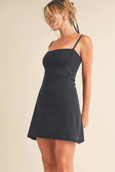 Sweetheart Dress - Black