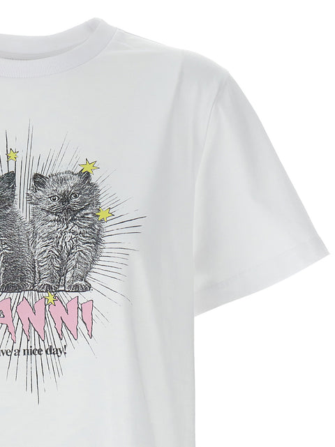 Ganni Kittens T-shirt