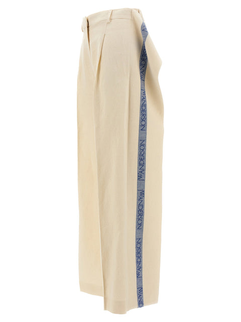J.w.anderson Logo Band Panel Pants