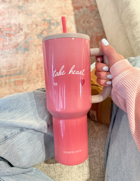 Take Heart 40 oz Ascend Tumbler