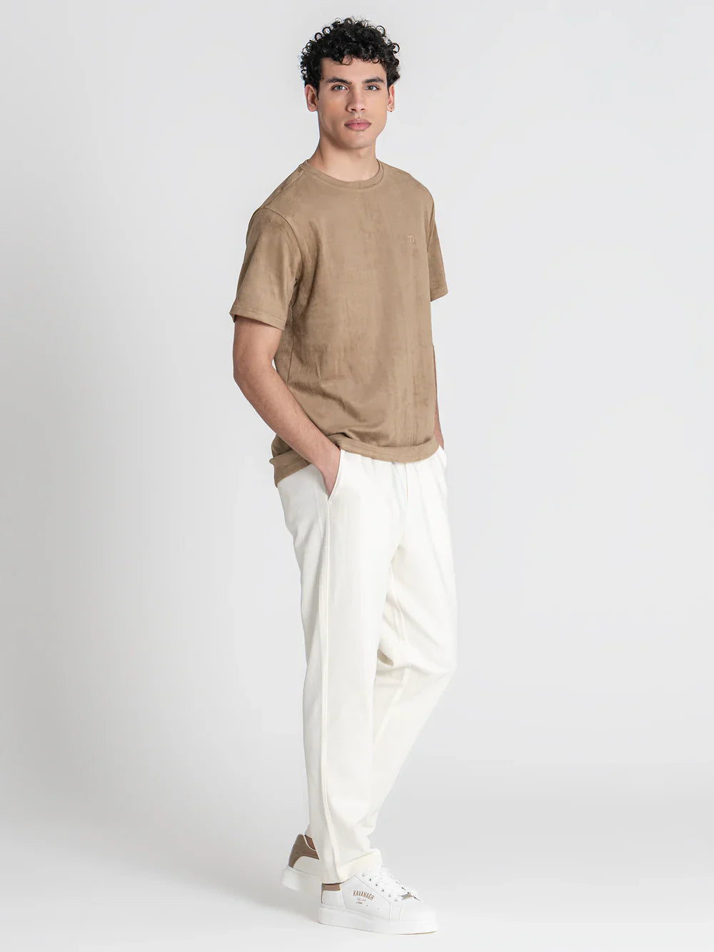 Taupe Touch Tee