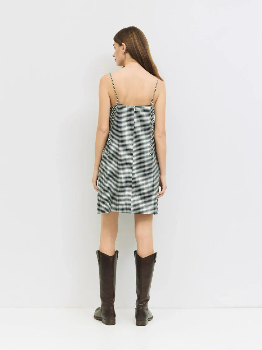 The Everett Dress | Gingham Mini Dress