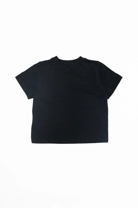 The Lanie Top | Everyday Cotton T-Shirt BLACK