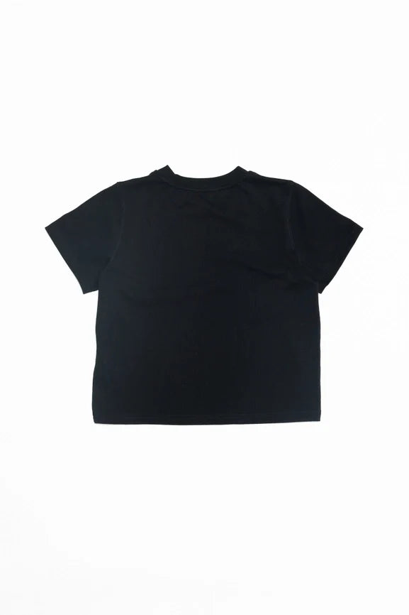 The Lanie Top | Everyday Cotton T-Shirt BLACK