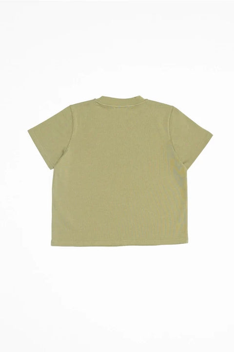 The Lanie Top | Everyday Cotton T-Shirt - SAGE
