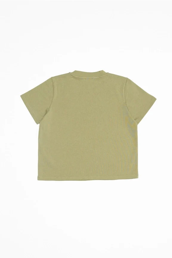 The Lanie Top | Everyday Cotton T-Shirt - SAGE