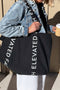 The Large Everyday Black Tote