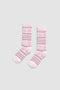Snowflake Plush Lounge Calf Sock
