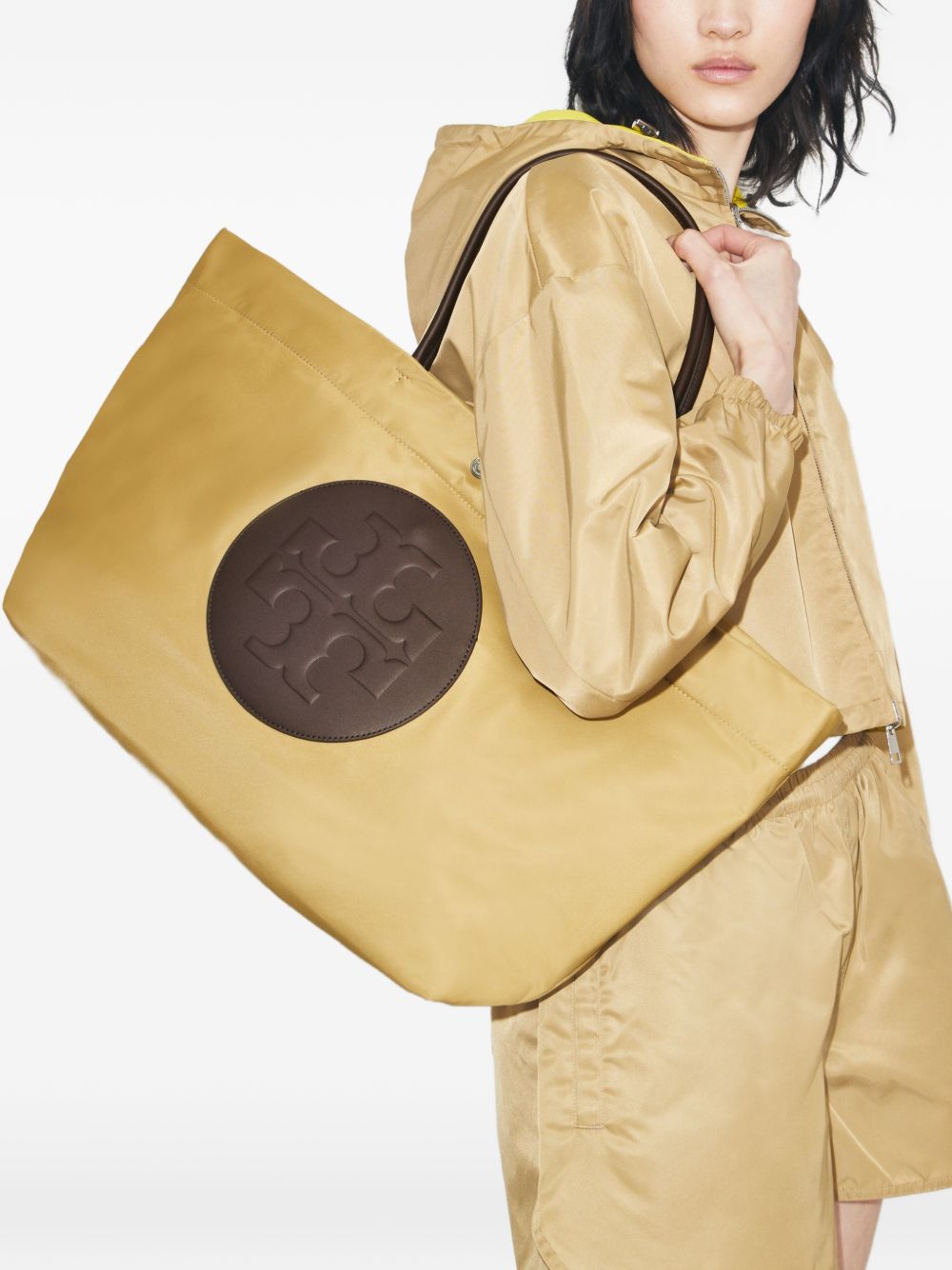 Tory Burch The Ella Twist Shopping Tote Bag