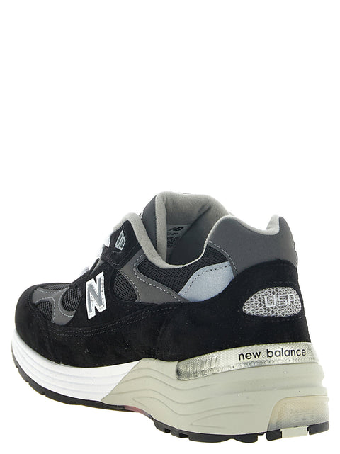 New Balance Black Made In Usa 992 Sneakers