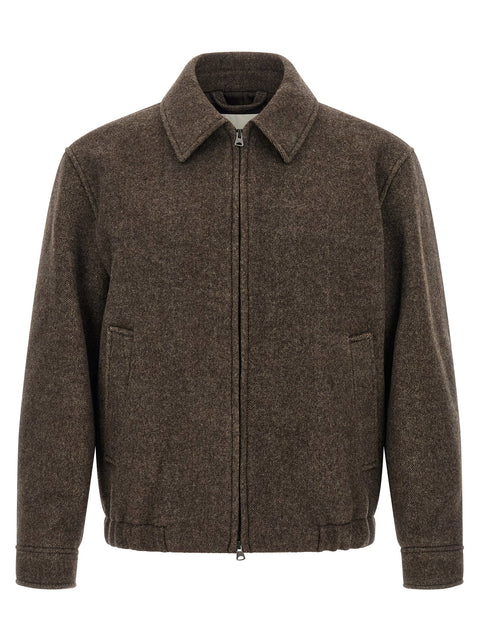 Dunst Mélange Brown Wool Jacket