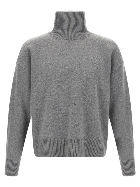 Ami Paris Puff Logo Sweater