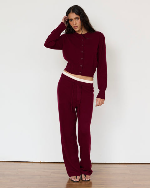 Tove Layered Cashmere Blend Pant